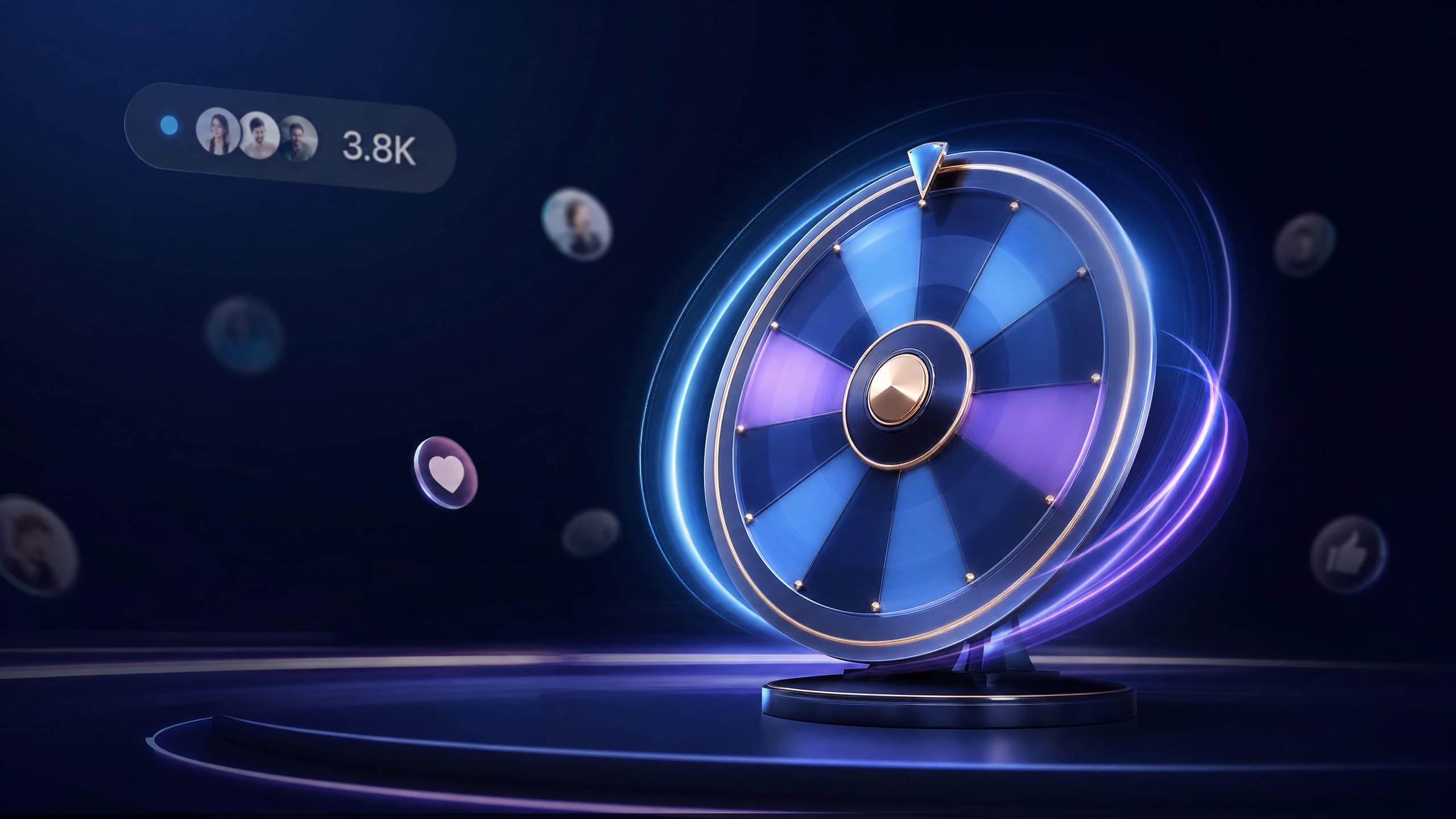 Lucky Wheel — embeddable spin wheel for campaigns